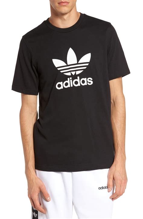 adidas trefoil herren tshirt|adidas originals trefoil tee.